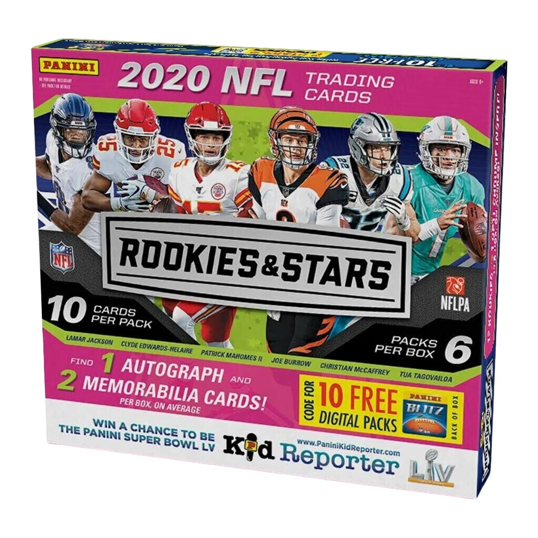 2020 Panini Rookies & Stars Longevity Mega Football Box