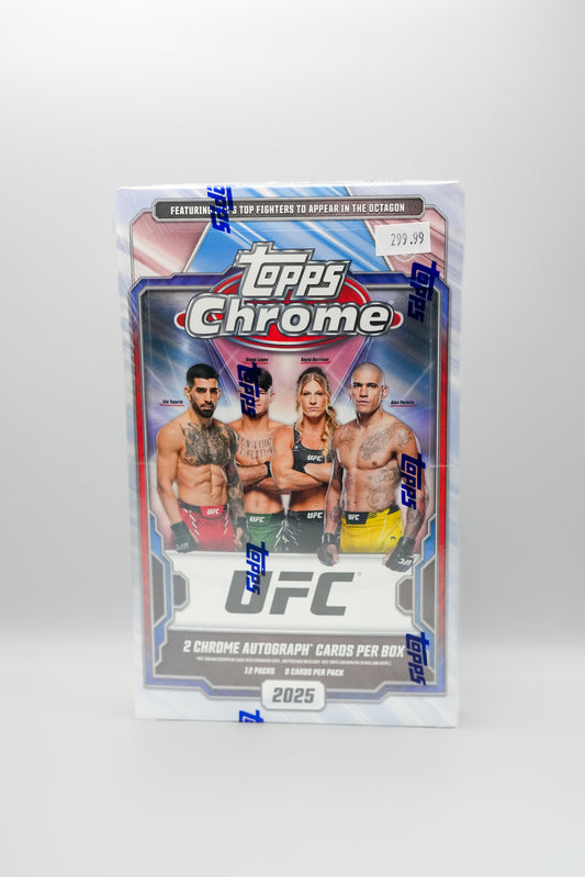 2025 Topps Chrome UFC Hobby Box