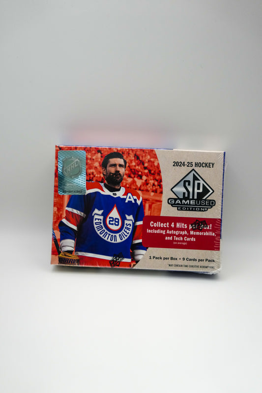 24-25 Upper Deck SP Game Used Hockey Hobby