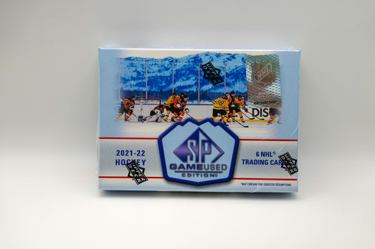 21-22 Upper Deck SP Game Used Hockey Hobby