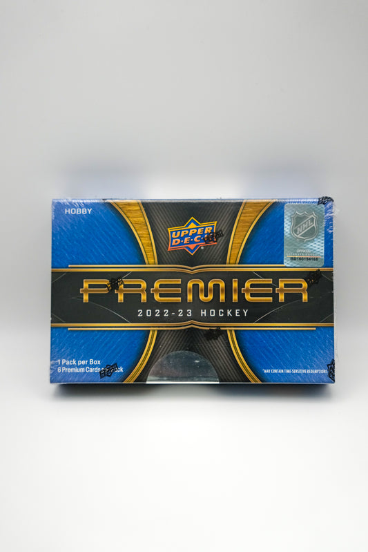 2022-23 Upper Deck Premier Hockey Hobby Box