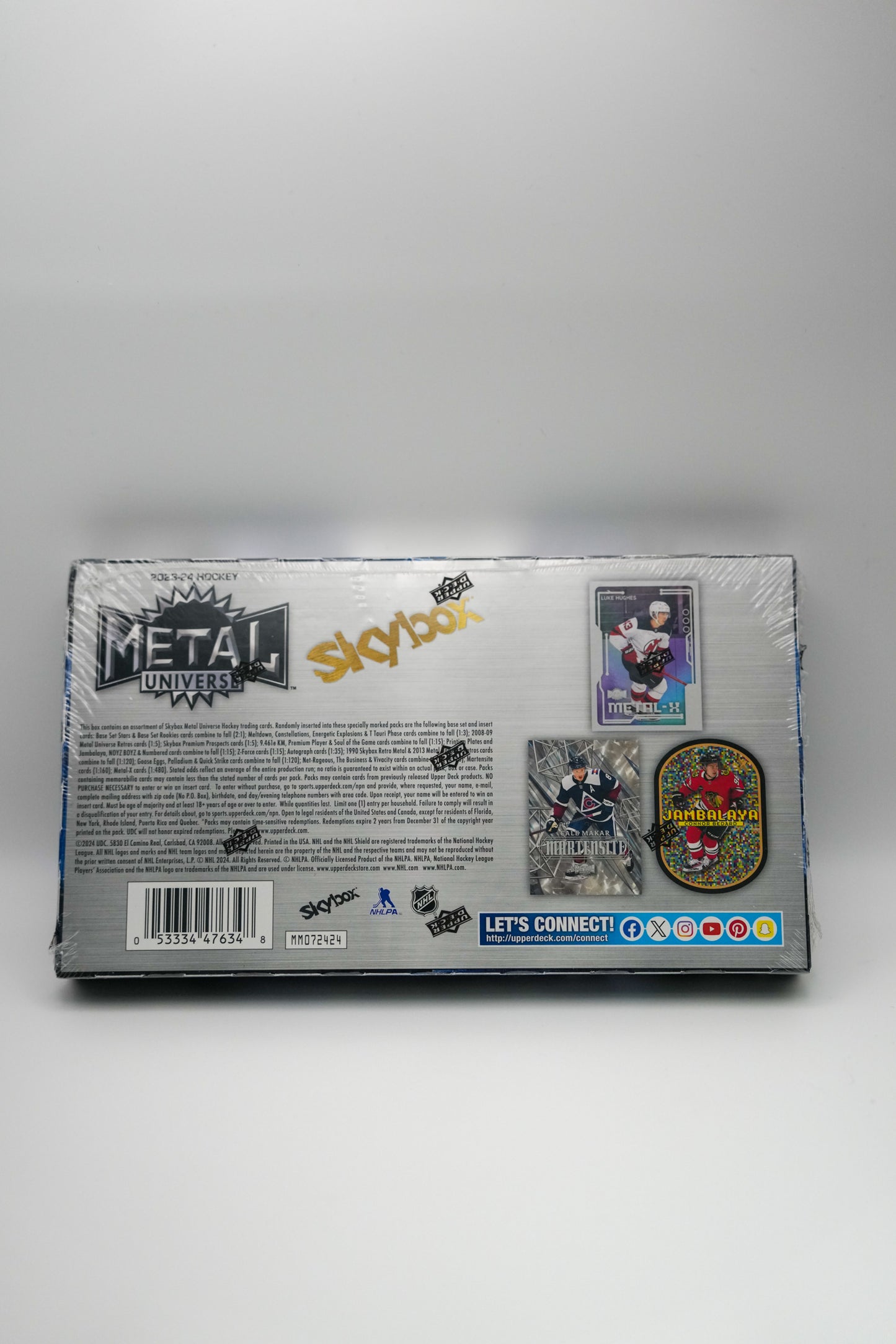 2023-24 Upper Deck Skybox Metal Universe Hockey Hobby Box