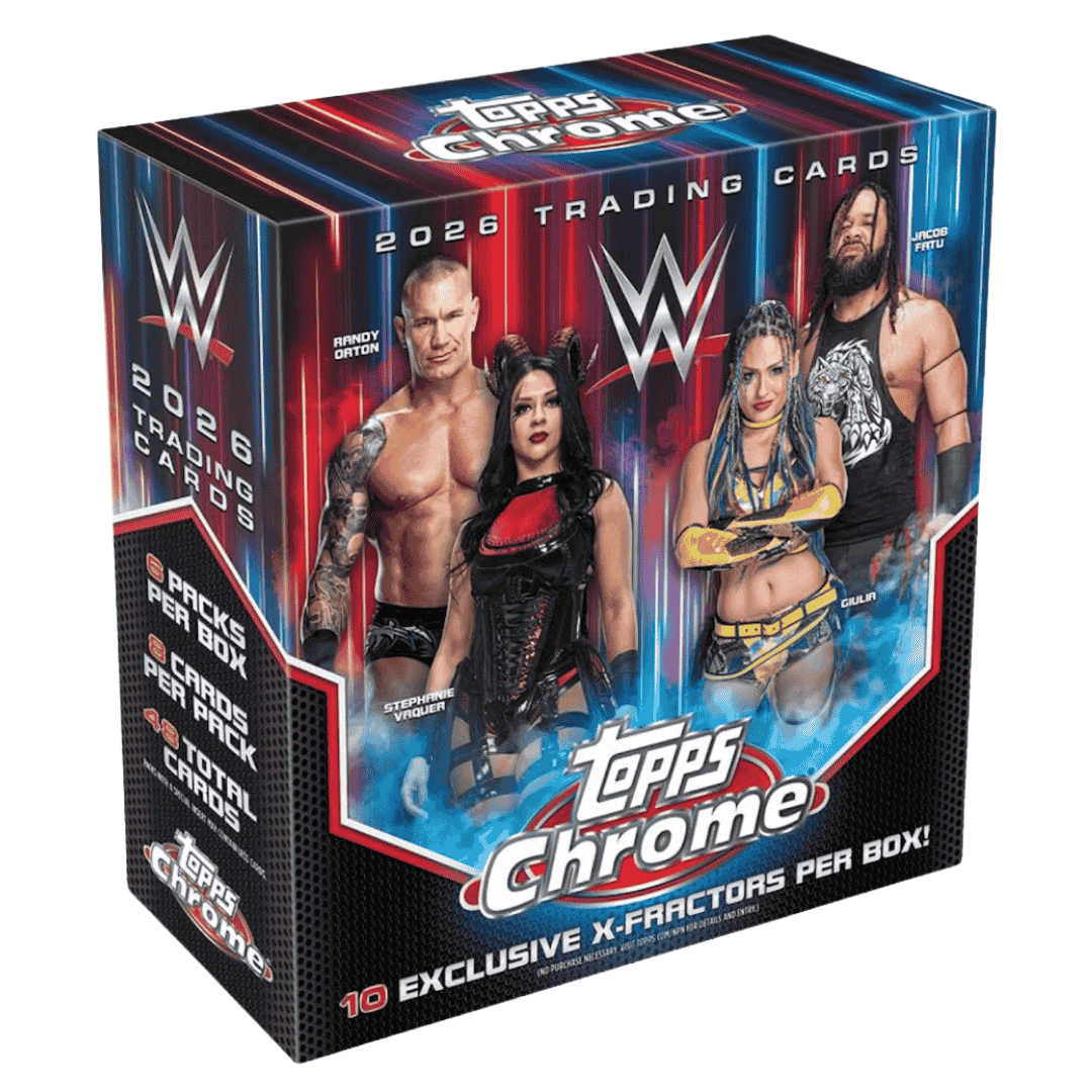2026 Topps Chrome WWE Wrestling Mega Box