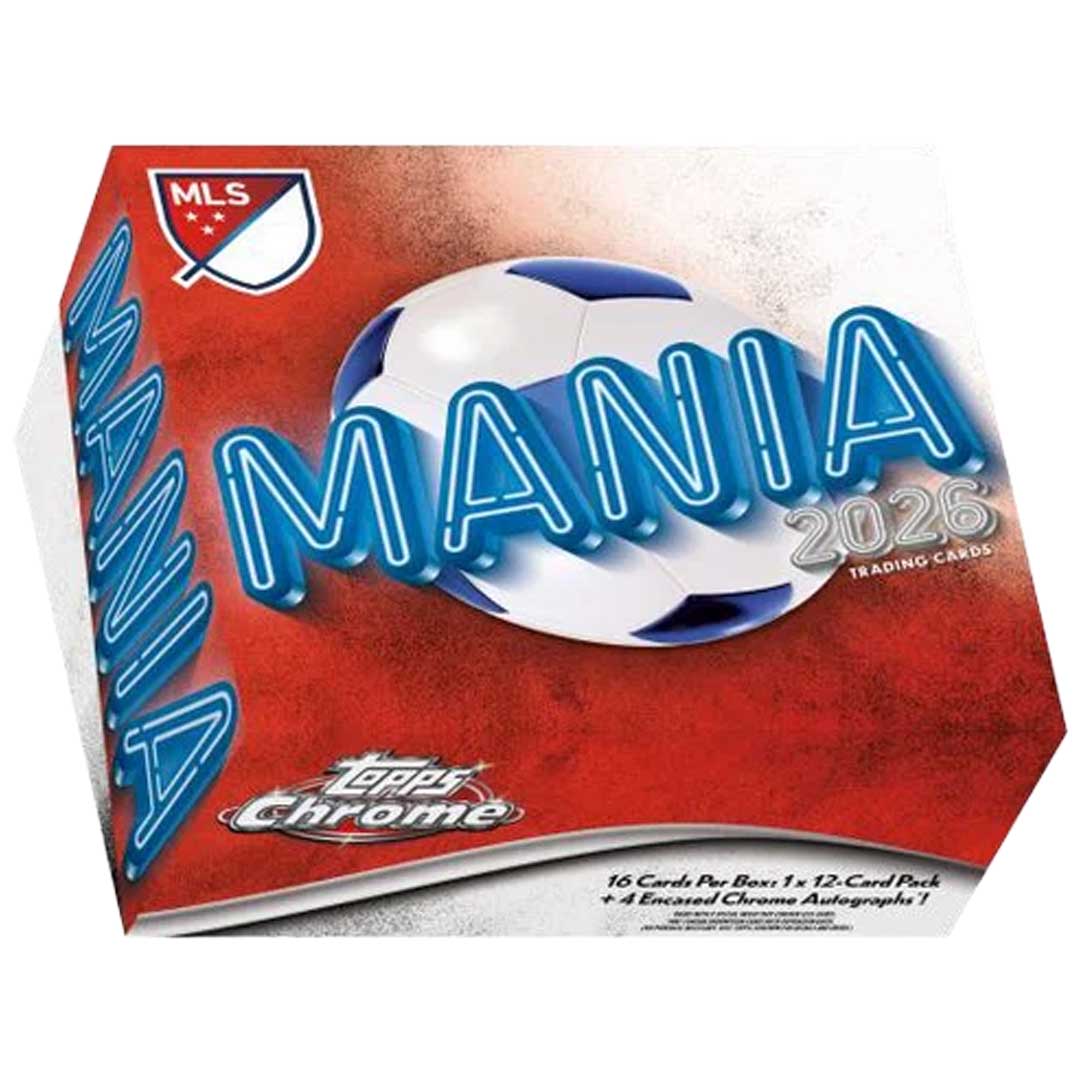 2026 Topps MLS Chrome Soccer Mania Box