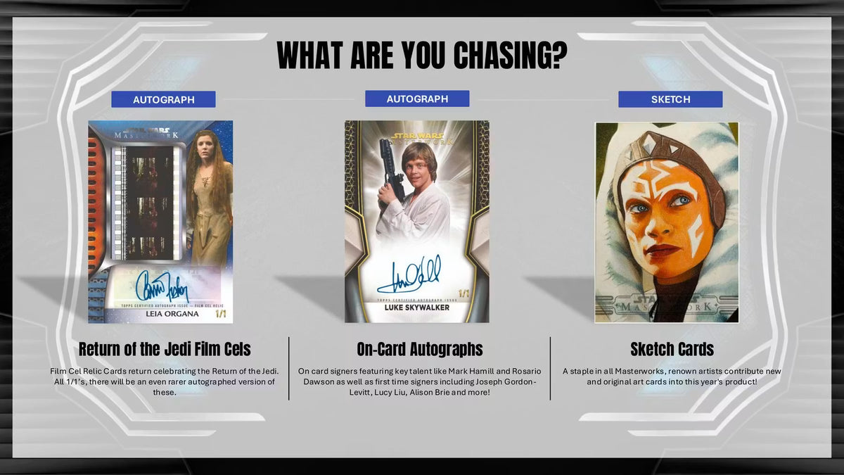 2025 Topps Star Wars Masterwork Hobby Box