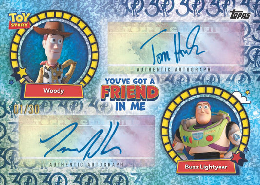 2025 Topps Crystal 30 Years of Toy Story Hobby Box