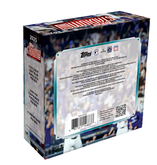 2025 Topps Stadium Club Baseball Mega Box