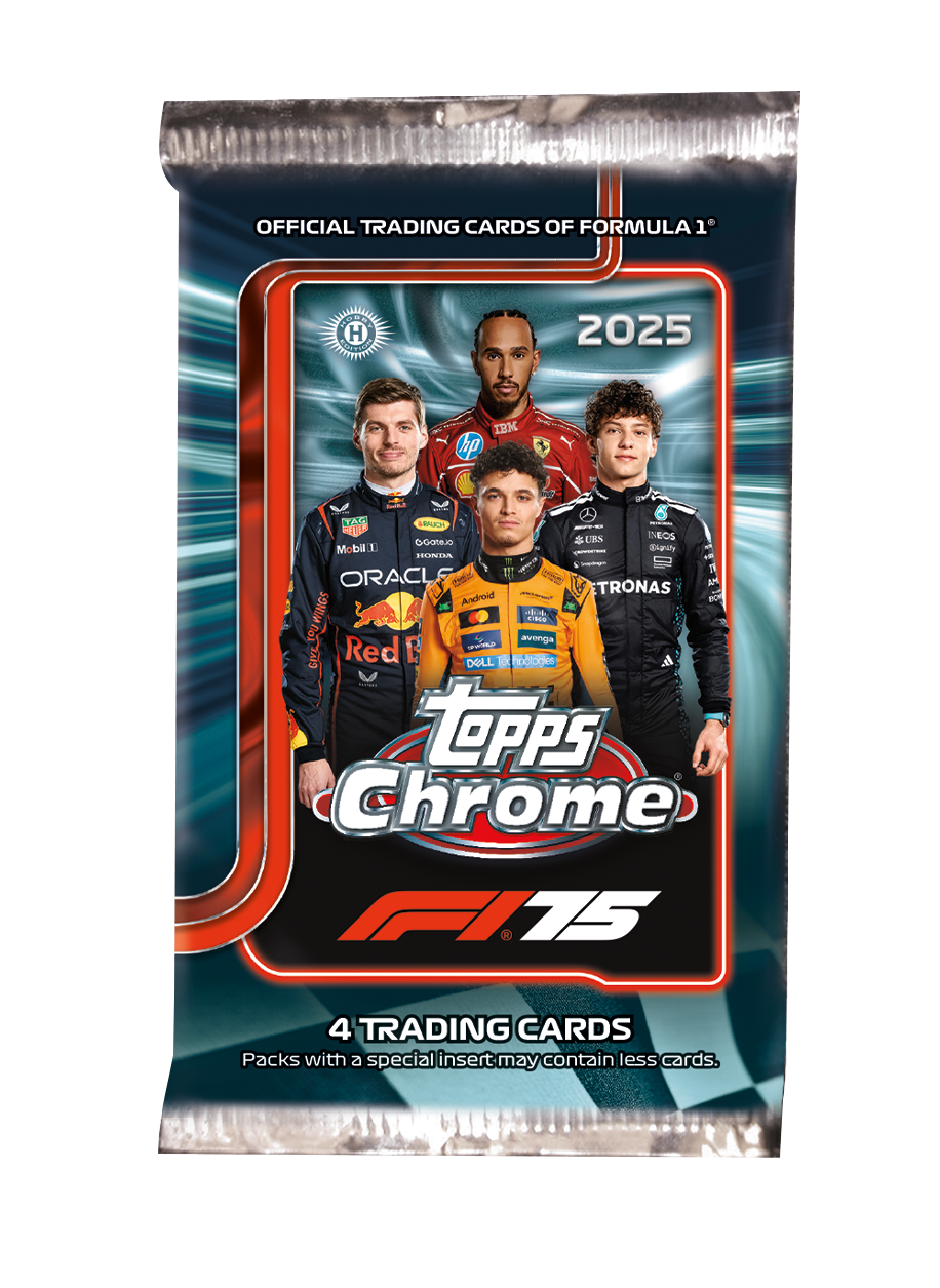 2025 Topps Chrome F1 Formula 1 Hobby Box