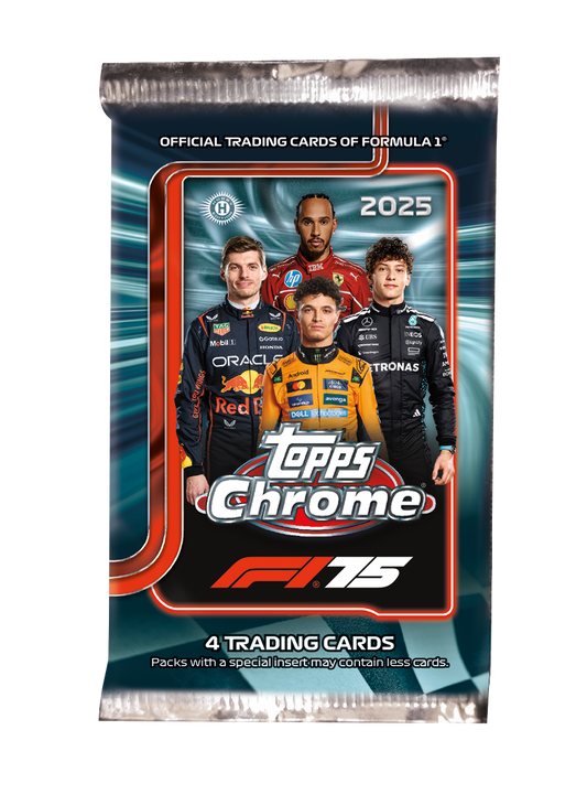 2025 Topps Chrome F1 Formula 1 Hobby Box
