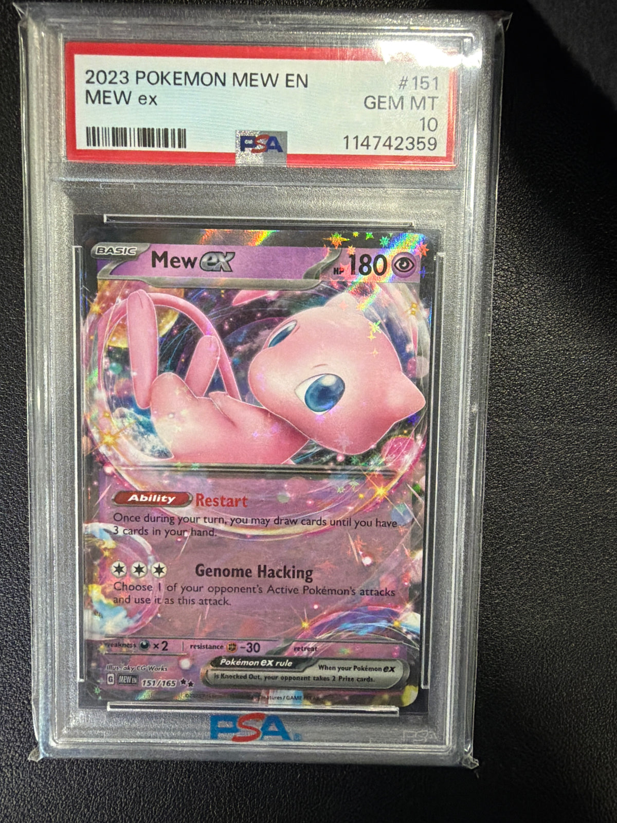2023 Pokémon Mew EN PSA 10
