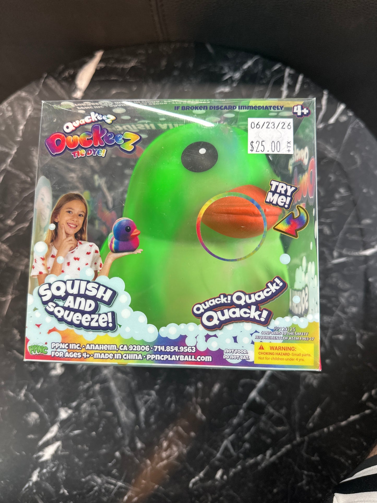 Quackeez Duckeez tie dye