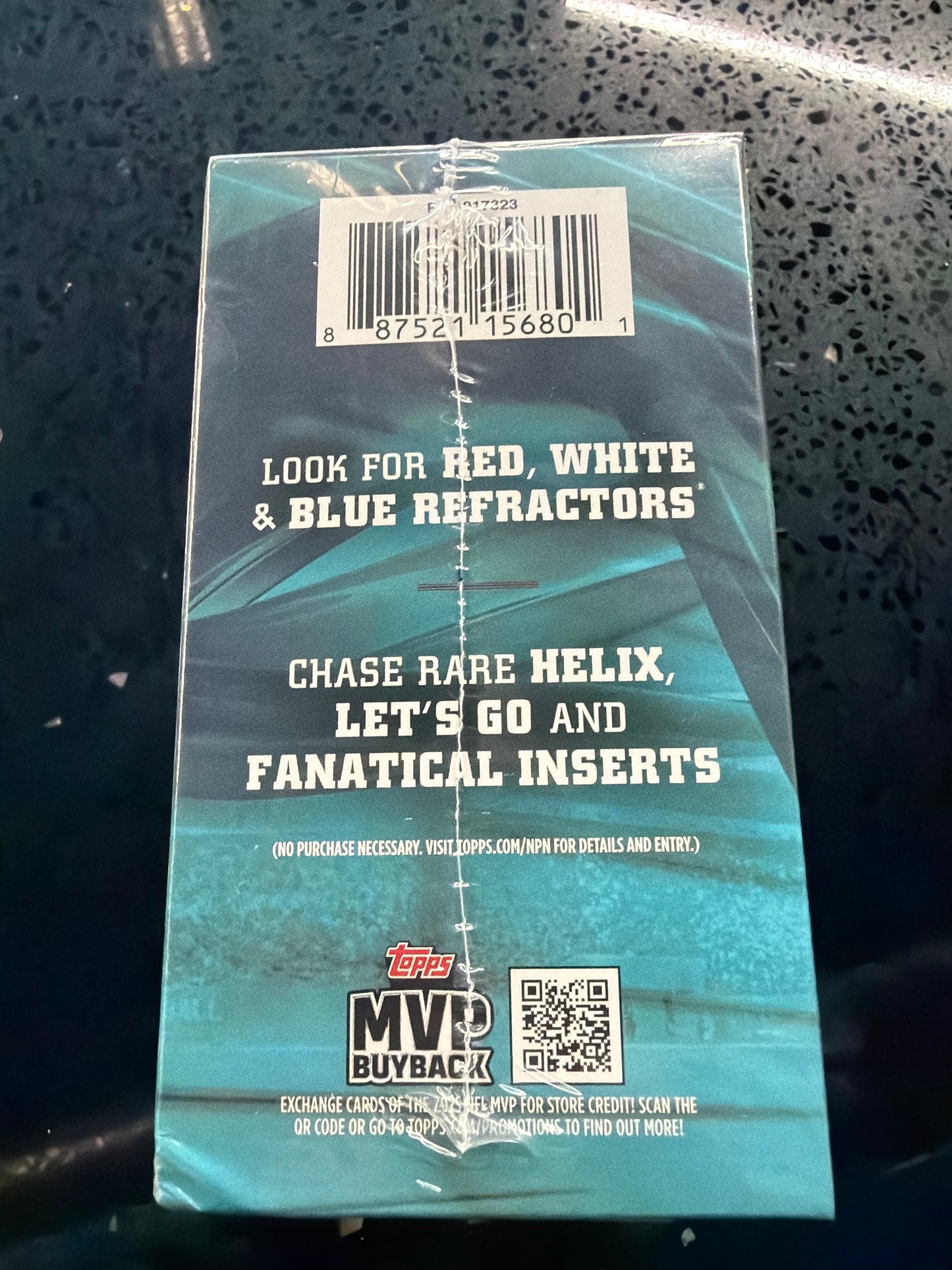 2025 Topps Chrome Football Blaster Box (7 Packs)