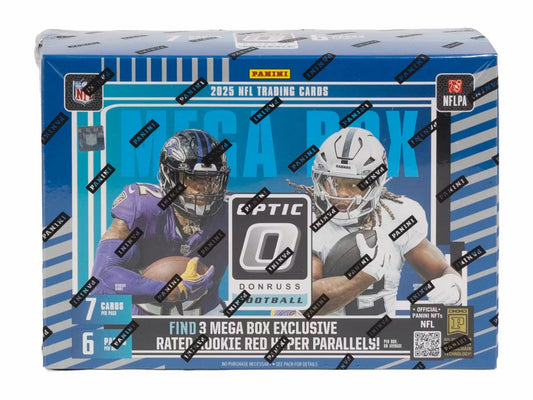 2025 Panini Donruss Optic Football Mega Hobby Pack (7 Cards)