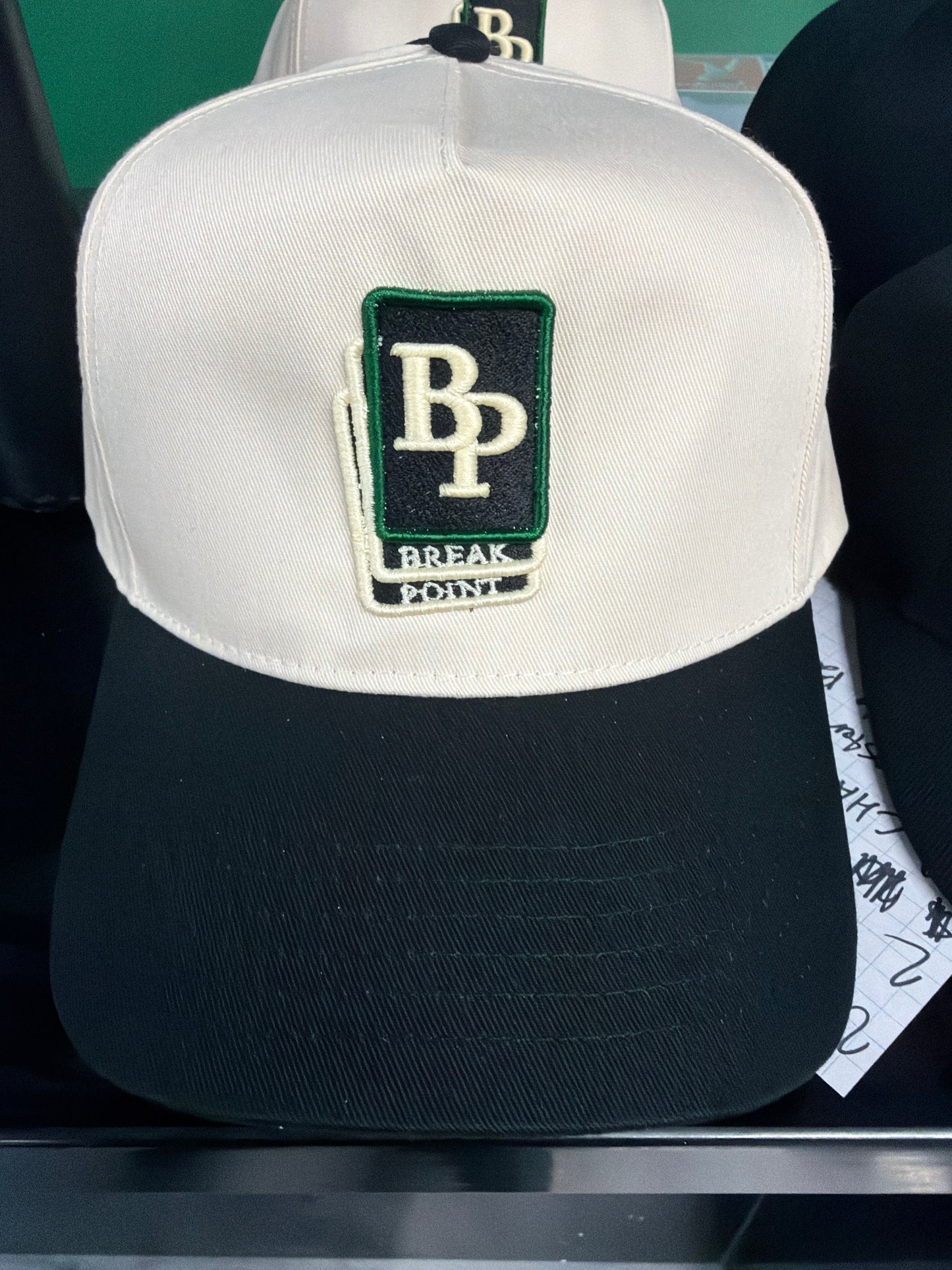 Break Point Hat Natural/Black