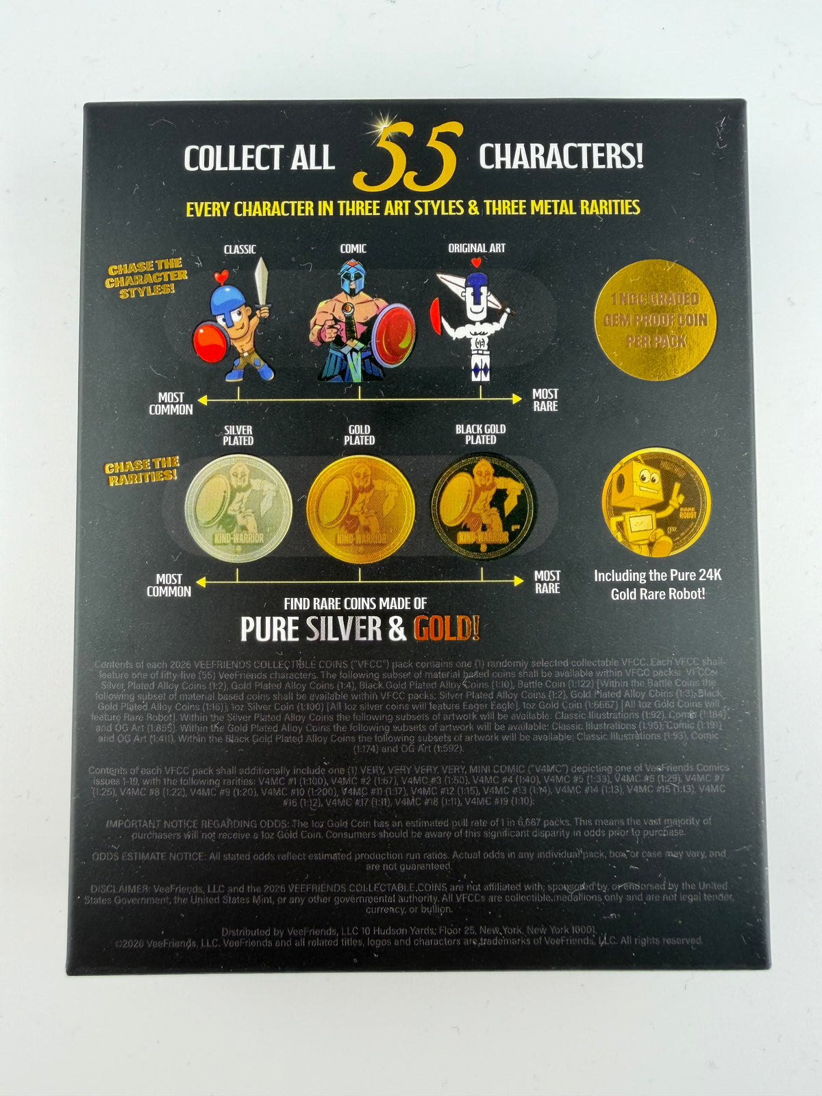 2026 VeeFriends Collectible Coin - Single Blind Pack