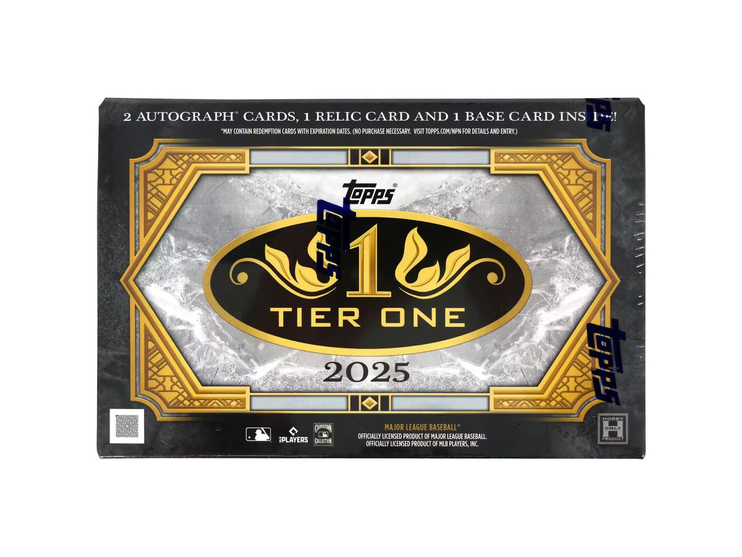 2025 Topps Tier One Baseball Hobby 12-Box Case