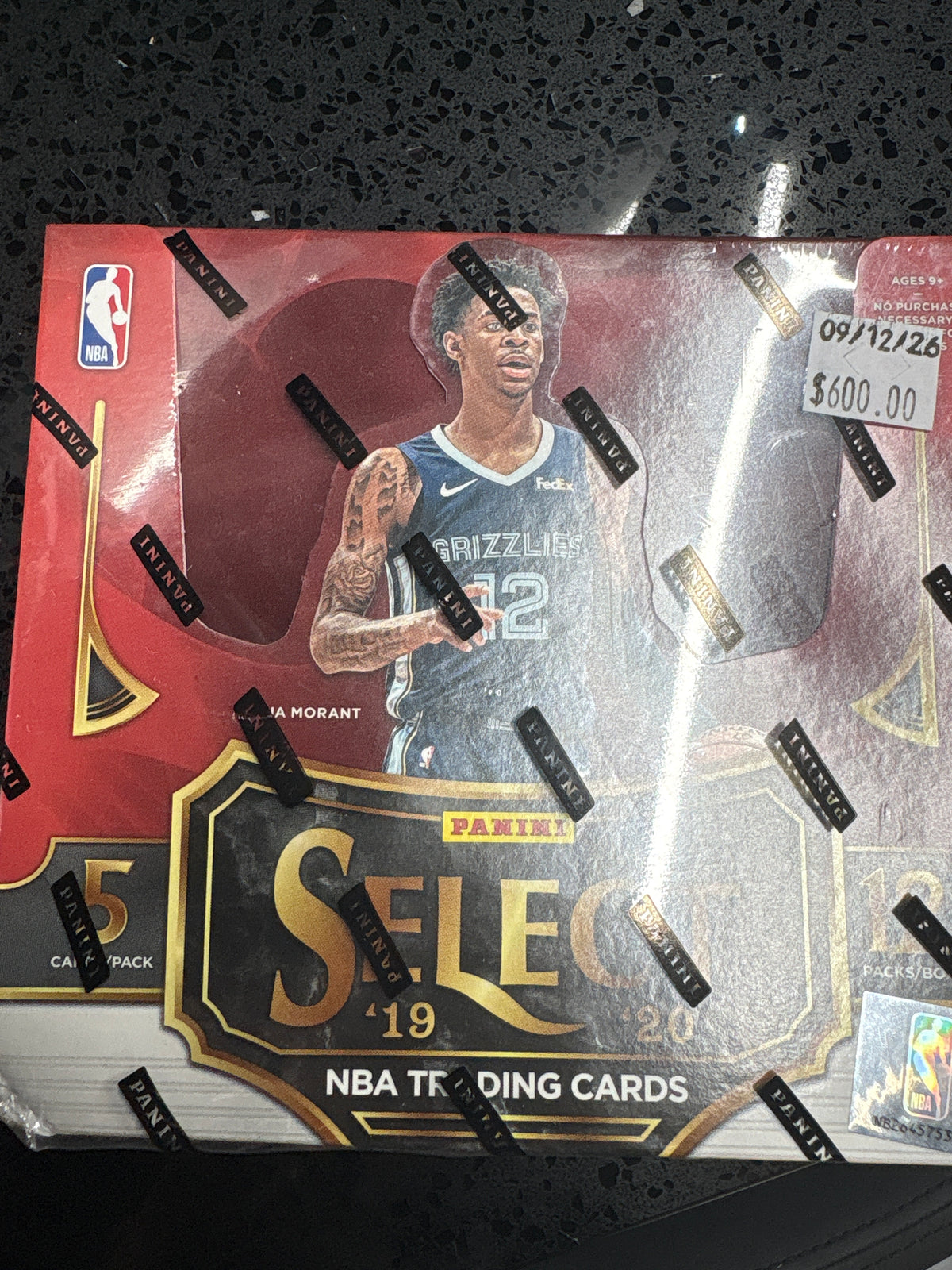 2019/20 Panini Select Tmall Edition Basketball Hobby Box