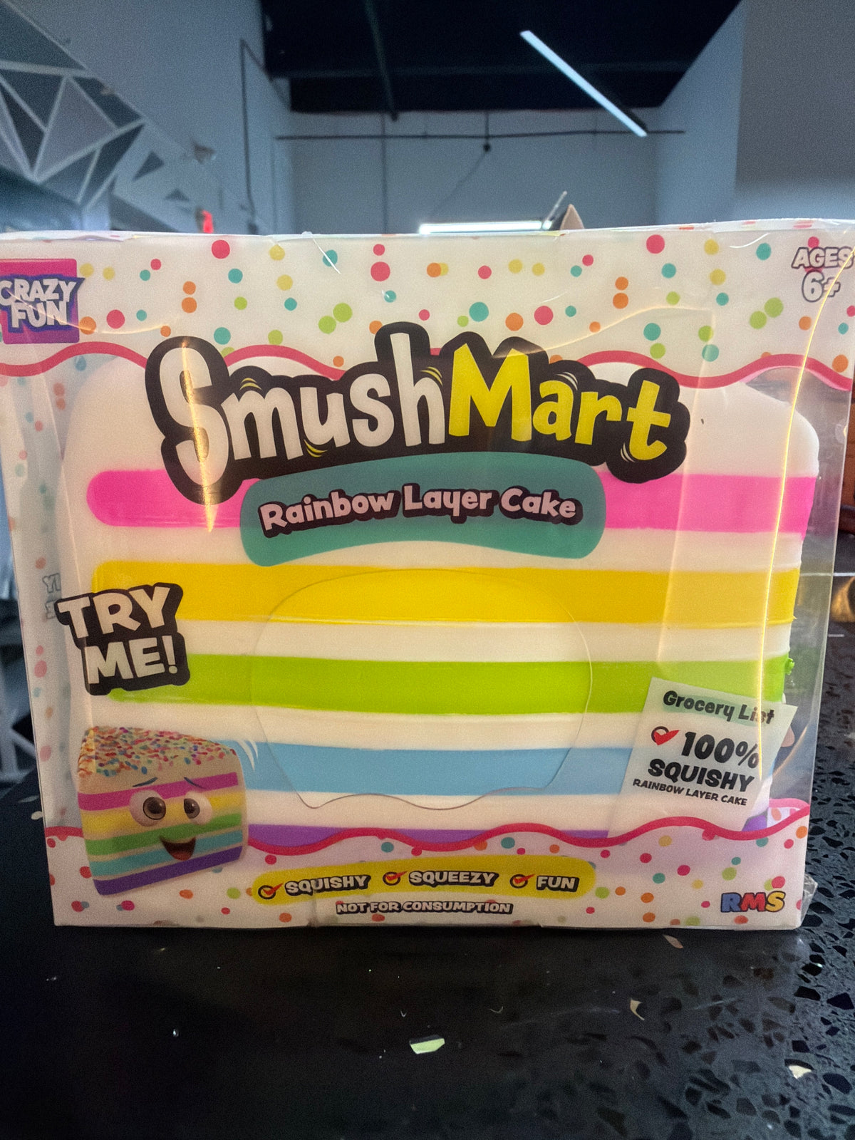 Smush Mart Rainbow Layer Cake