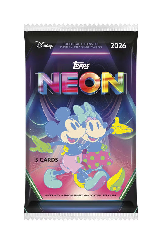 2026 Topps Disney Neon Blaster Box
