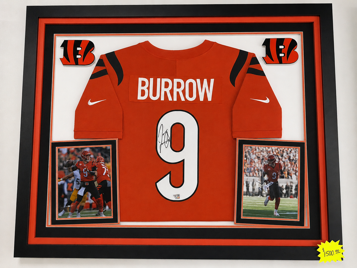 Joe Burrow Signed Jersey - Nike Orange