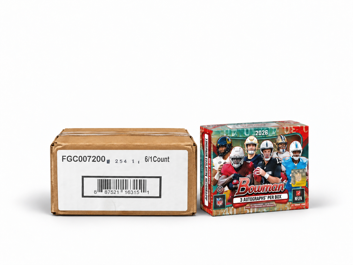 2026 Bowman Football Delight 6-Box Case