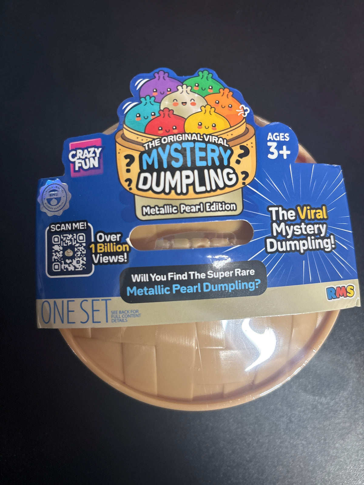 Mystery dumpling metallic pearl