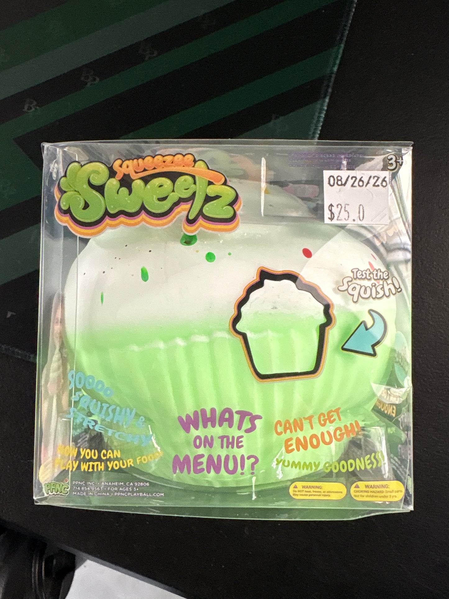 Squeezy, sweets, cupcake