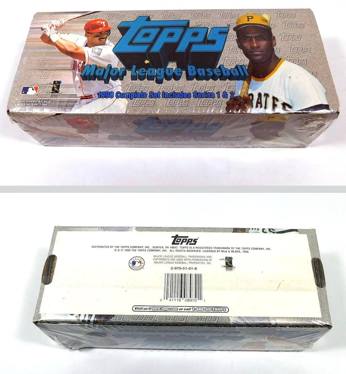 1998 Topps Baseball Cards Complete Set Series 1 & 2 Factory Sealed Set