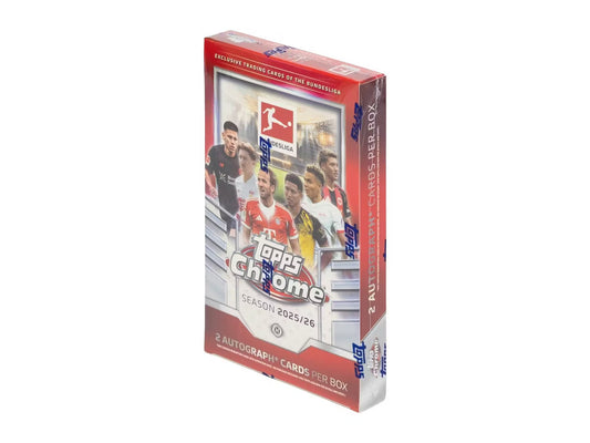 2025/26 Topps Chrome Bundesliga Soccer Hobby Box