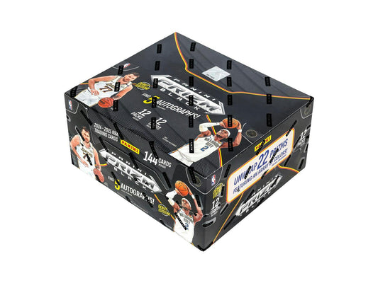 2024/25 Panini Prizm Black Basketball Hobby 12-Box Case