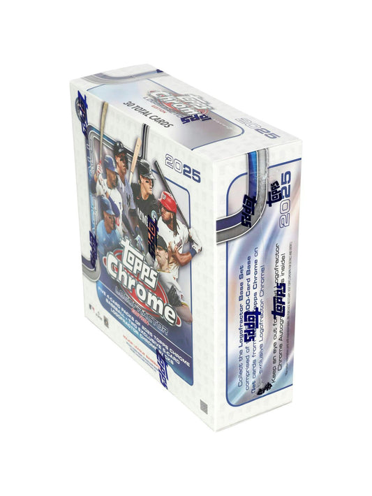 2025 Topps Chrome Baseball Logofractor Edition Box