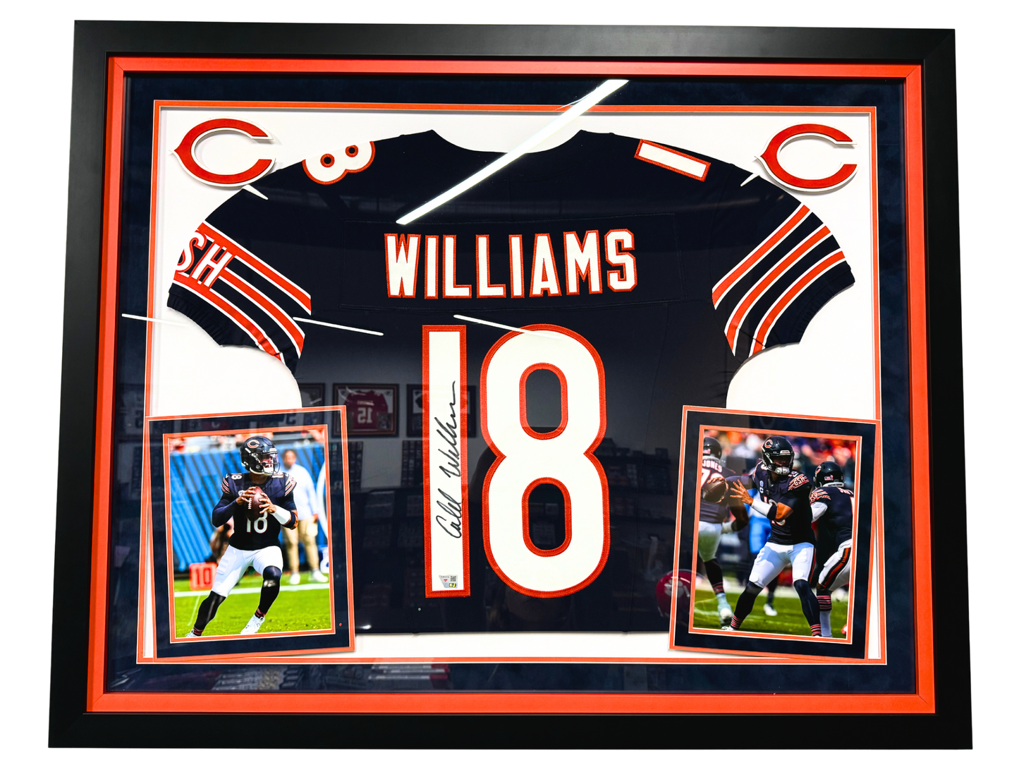Caleb Williams Signed Jersey - Navy Elite