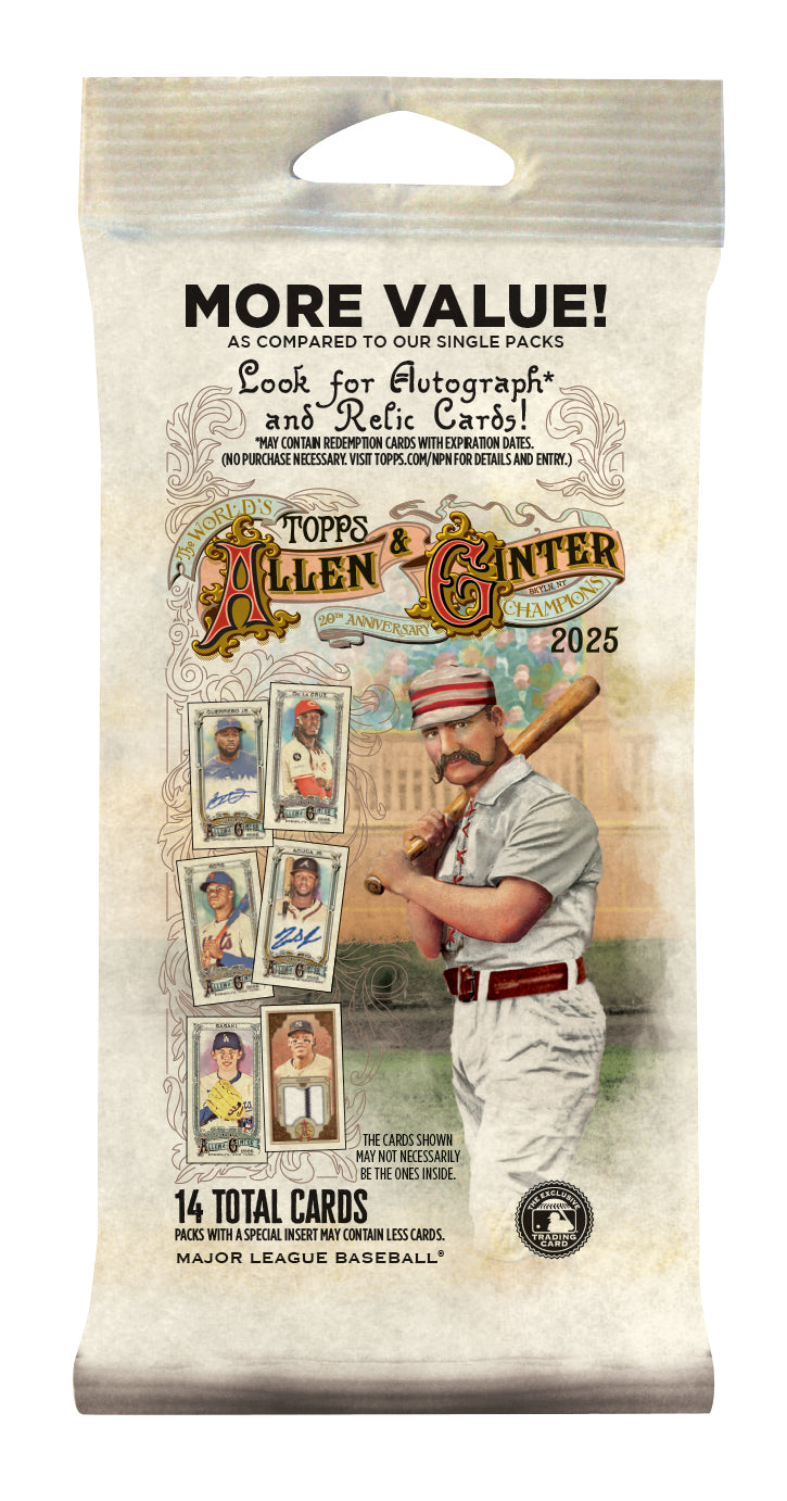 2025 Topps Allen & Ginter Baseball Jumbo Fat Pack