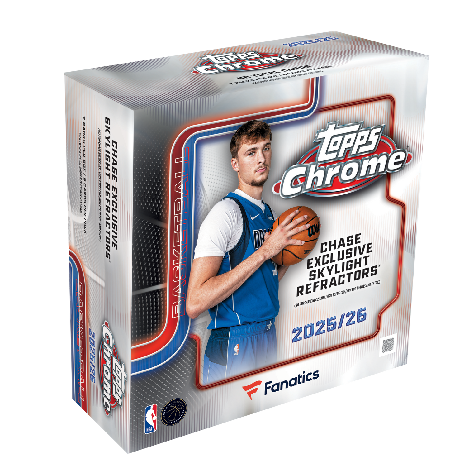 2025/26 Topps Chrome Basketball Mega Box