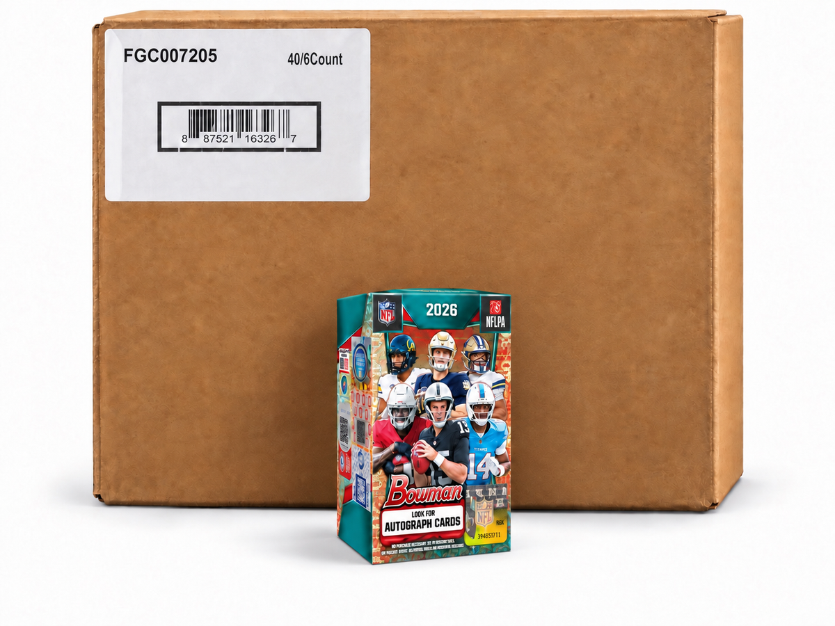 2026 Bowman Football Blaster 40-Box Case