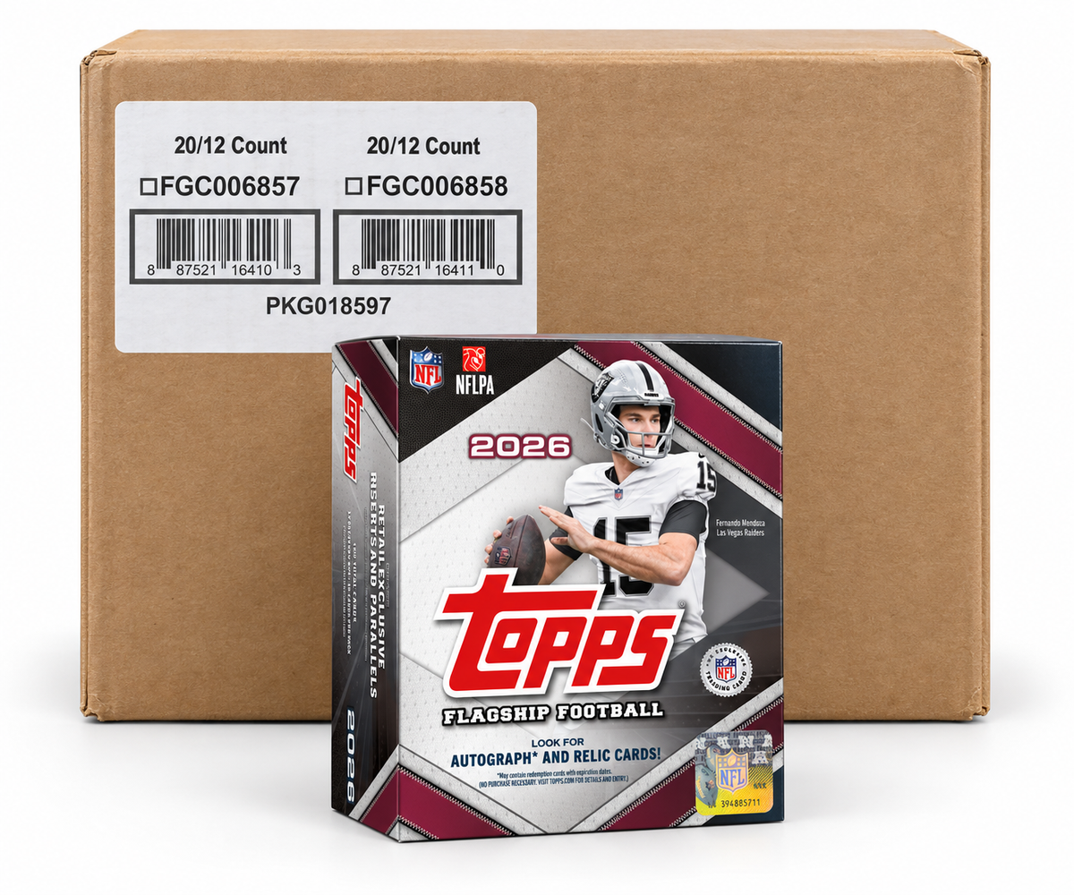 2026 Topps Football Mega 20-Box Case