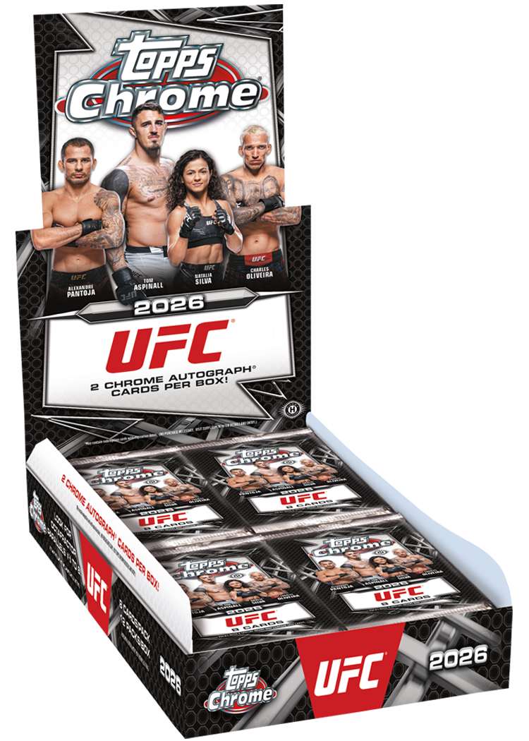 2026 Topps Chrome UFC Hobby Box