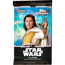 2025 Topps Chrome Star Wars 5-Card Pack (Factory Sealed)