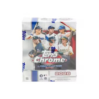 TOPPS Chrome MLB 2026 Logofractor Mega box