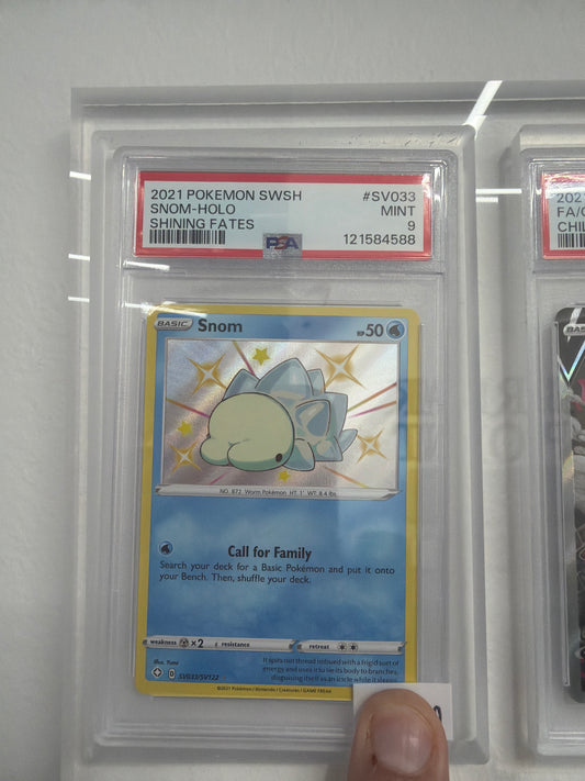2021 SNOM HOLO PSA 9 SHINING FATES POKEMON