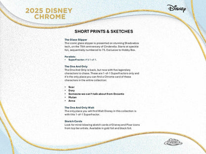 Disney Chrome Hobby Box (Topps 2025)