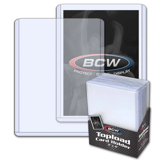 BCW toploaders standard