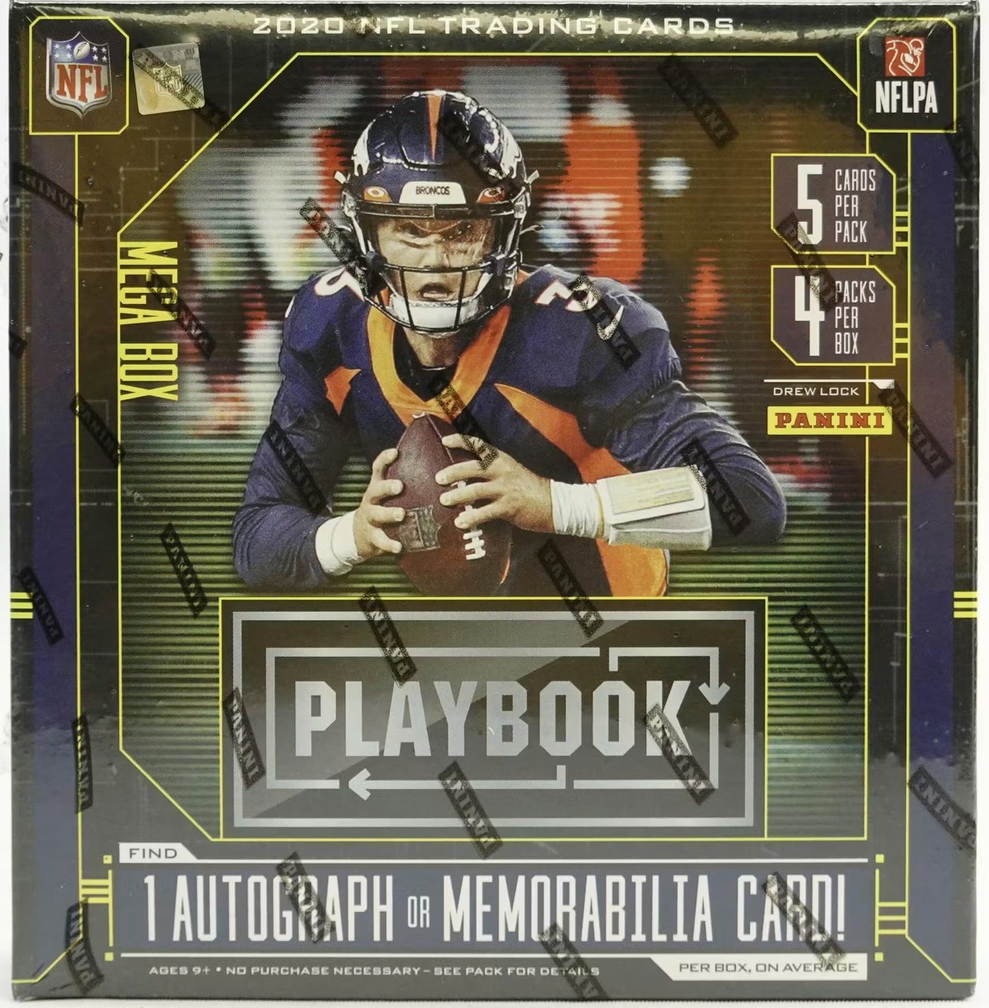 2020 Panini Playbook Football Mega Box (Orange Parallels)