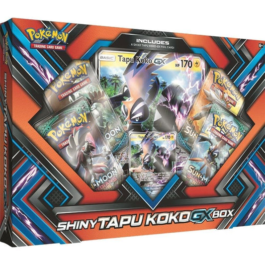 Shiny Tapu Koko GX box