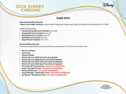 Disney Chrome Hobby Box (Topps 2025)