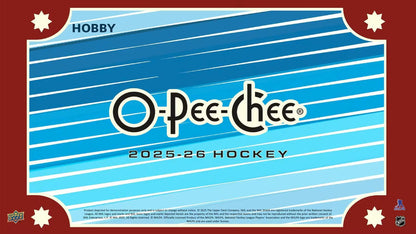2025/26 Upper Deck O-Pee-Chee Hockey Hobby Box