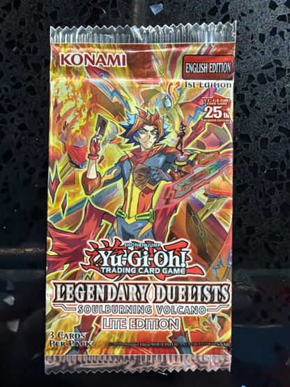 Yu-Gi-Oh Legendary Duelists Soul Burning Volcano Lite Edition (3 Cards)