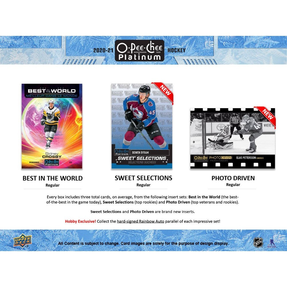 20-21 hockey O-Pee-Chee platinum hobby