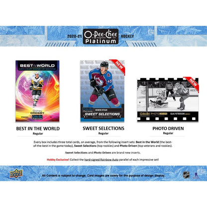 20-21 hockey O-Pee-Chee platinum hobby