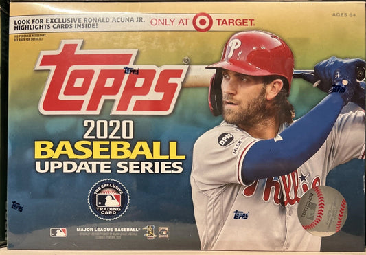 2020 Topps MLB Baseball Update Series Mega Box (Target Exclusive)
